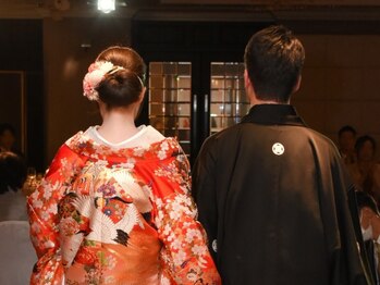 ボディメンテナンスサロン コンフアオーン/お客様のウエディングフォト