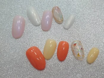 ネイルサロン ガーデン(Nail Salon Garden)/ワンカラー　春ネイル