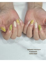 マーマ 八戸ノ里店(murmur)/イエローニュアンスネイル