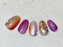 ルアナ(Luana.)/キラキラハロウィンネイル