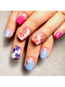 ラキネイル(LAKI Nail)/フラワーネイル