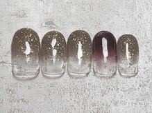 ネイル トリートエスティーエス 越谷店(STS)/ちぐはぐネイル