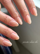 ntk 仙台一番町店/シンプルネイルも♪