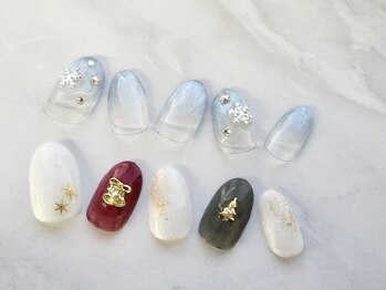 ネイル マテリア 池袋店(Nail Materia)の写真/シェル/きらきらホイル/マグネットのニュアンスデザイン豊富*人気のミラー/オーロラも大人可愛くアレンジ◎