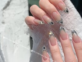 キラキラストーンフレンチ