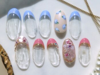 プラスネイル 銀座中央通り店(PLUS NAIL)の写真/短い爪でもおしゃれにキマる上品デザイン★新デザインはフォトギャラリーをチェック！【銀座中央通り店】