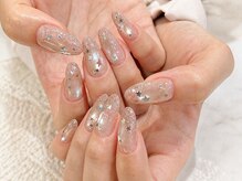 スノー(Snow)の雰囲気（SNS人気◎マグネット×上品ラメ♪角度で輝く大人可愛いデザイン）