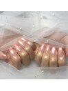 ラメグラデーション　¥6500