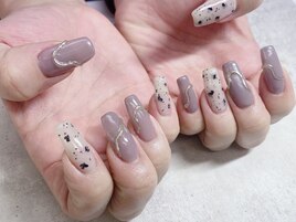 ダルメシアンネイル