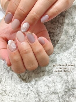プライベート ネイルサロン マーマ(murmur)/ベージュネイル