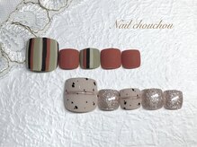ネイルシュシュ 橋本店(nail chou chou)/フットネイル☆8500円