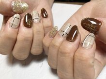 フレイムス アイラッシュ アンド ネイル(FRAMES)/ブラウンニュアンス