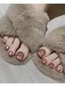 ★足元もオシャレに★フットワンカラー　5500円→4700円