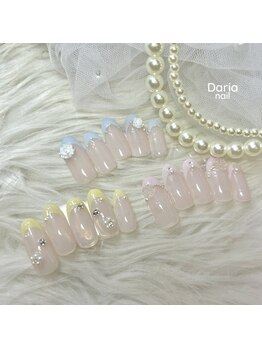 ダリア(Daria)/カラーフレンチネイル♪