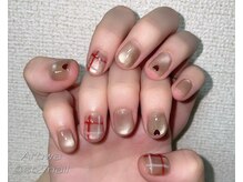 アロワ(Arowa)/マグネットチェックネイル