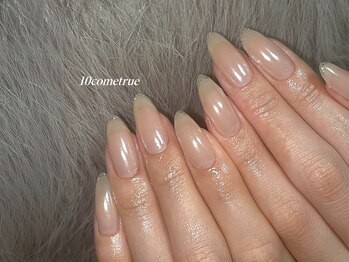 テンカムトゥルー(10 Come True)/■ワンカラー×ミラーネイル