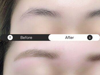 サインポスト 志木店(sign post)の写真/眉とまつ毛を整えて自然に垢抜ける目元へ