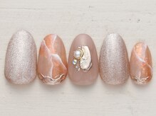 ノーネイル 大宮(NO NAIL)/秋大理石　￥5990