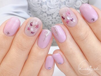 クリコネイル(kuriko nail)/押し花ネイル