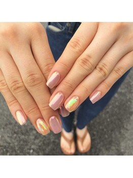 アース コアフュールボーテ 松本庄内店(EARTH coiffure beaute)/氷ネイル 9500円