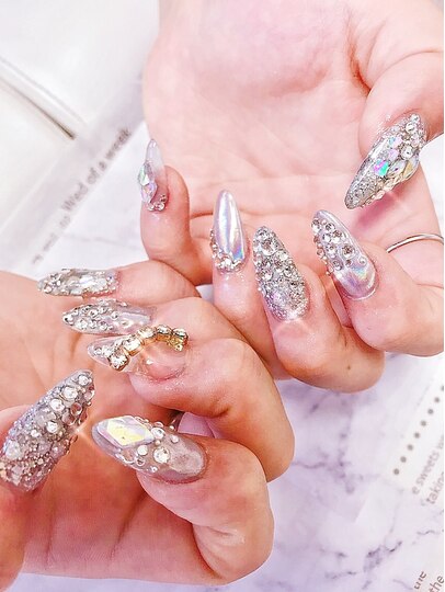 Teayeon nude fake gif 2025年冬】シルバー スーパーロングのネイルデザイン集|人気順|ホットペッパービューティー