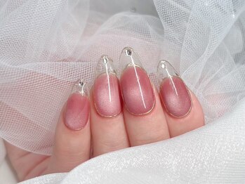 ジョアアンジェ 上本町店(joieange)/クリアフレンチネイル