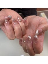 オーパス ノース(OPUS north)/お客様ネイル/古川/マグフレンチ