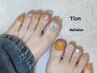 【Foot】夏のごほうび♪ サンダル映え◎夏の定額フットネイル¥6500