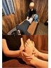 【男性限定 ヘッドスパ・足つぼキャンペーン】タイ古式60分＋足つぼ30分