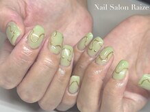 ライズ 本町店(Raize)/ニュアンスネイル/ミラーネイル