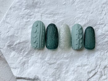 リライトネイル(Relight nail)/大人のニットネイル☆