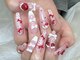 シェリーネイル(cherie nail)の写真/【持ち込みデザイン大歓迎】丁寧な技術とカウンセリングで理想の指先に♪カラー、パーツ、ストーンも充実♪