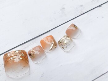 リーチェ ビューティアンドネイルサロン 大名店(Beauty&Nail Salon)/8月foot nail campaign