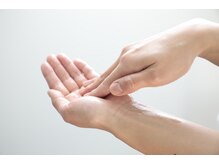 ノリココロ(nori-cocoro)/施術時には手指消毒の徹底