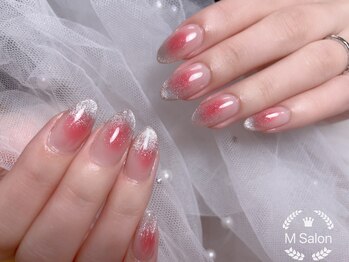 エム ネイルサロン(M)/チークマグネットネイル