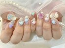 お任せ春夏パステルネイル