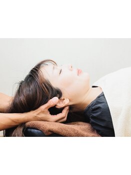 ヘッドスパで癒されたい