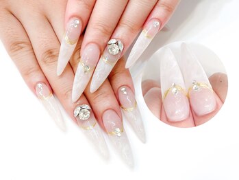 スカルプ付け放題♪マーブル