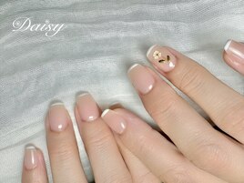 大人フレンチ　押し花アート