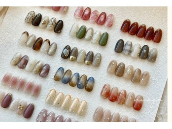 ニュアージュ(nuage)の写真/【オトナ可愛いデザインが人気】トレンドのマグネットやニュアンスも定額で◎ご新規定額デザイン6300～