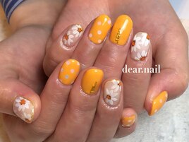 フラワー×ドット☆