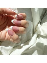ネイルアンドアイラッシュ アヴィ(Nail and Eyelash A'vi)/フレンチネイル