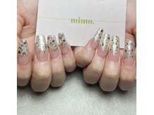 ミモ(mimo.)/ラメグラロングネイル　