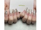 ラメグラロングネイル　