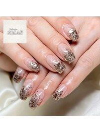 オフなしクーポン☆ラメグラデ