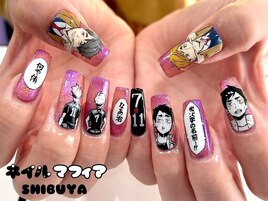 キャラクターネイル/推しネイル