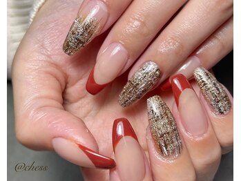 チェス(chess)/ツイード×フレンチ☆