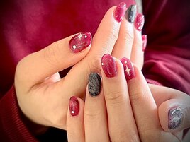 マグネットニュアンスネイル☆