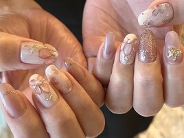お花ネイル