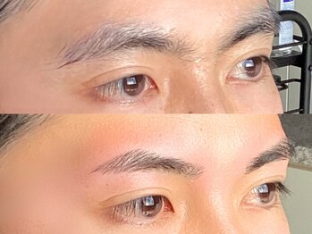 眉毛ハウス 池袋店(眉毛HOUSE)の写真/【メンズ眉毛&顔脱毛のセットクーポンあり】清潔感が倍増★毎日のお手入れも簡単に！お顔のトータルケアOK
